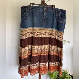 Boho Festive Skirt